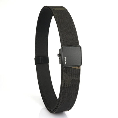 VATLY Hard EDC Tactical Gürtel Herren Nylon Rigid Automatik-Schnalle