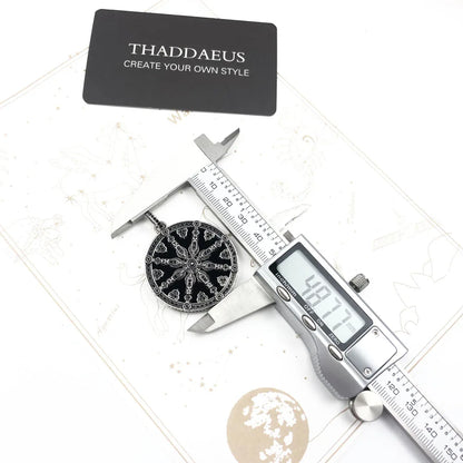 Damen-Charm-Anhänger Amulett magisch Natur Glück aus Sterlingsilber