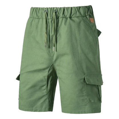 Lässige Herren-Shorts in Übergröße mit mehreren Taschen und lockerem Schnitt – ideal für die Arbeit