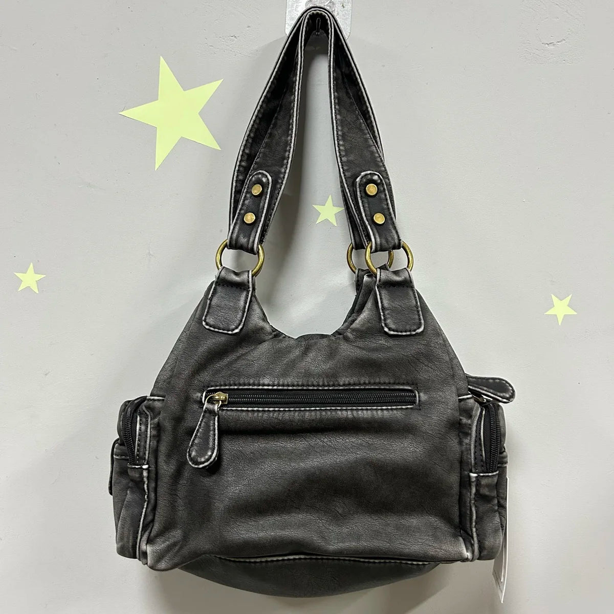 Damen-Handtasche Soft Tote Alltagstasche aus weichem Material mit Mehrfachfächern und viel Stauraum
