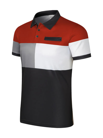 Hochwertiges Herren-Poloshirt mit Reverskragen und kurzen Ärmeln – hautfreundlich, atmungsaktiv und vielseitig für den Sommer