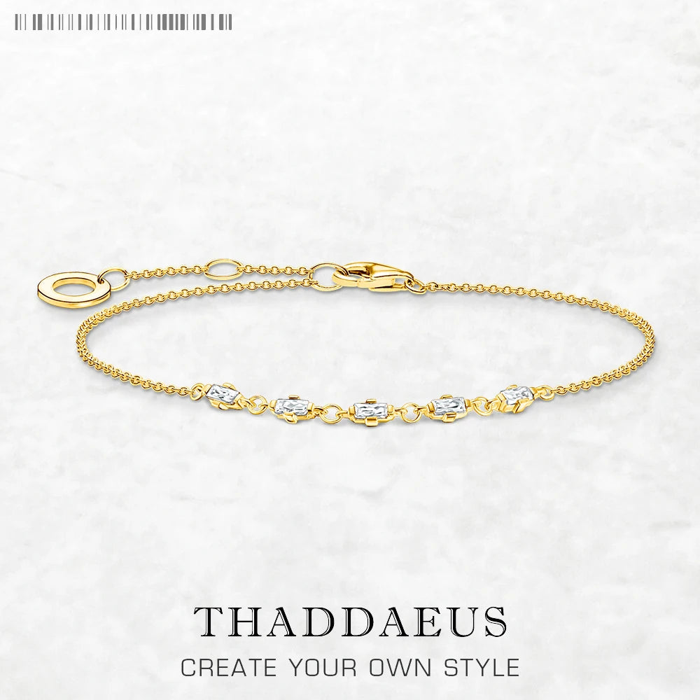 Damen-Armband Modern Touch Gliederkette klassisch aus Sterlingsilber