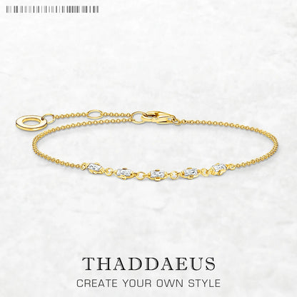 Damen-Armband Modern Touch Gliederkette klassisch aus Sterlingsilber