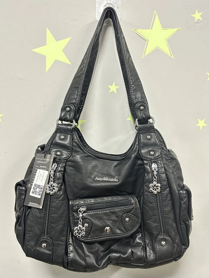 Damen-Handtasche Aus PU-Leder Mit Leopardenmuster Und Top-Handle-Design Für Alltag
