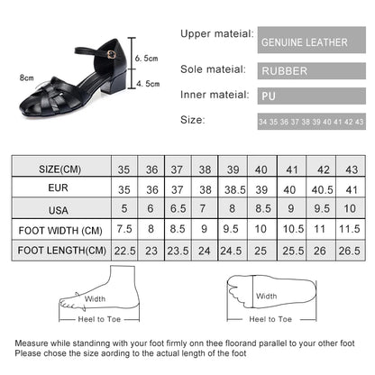 AIYUQI Sandalen Frauen Sommer 2025, Neue Echtes Leder Frauen Sandalen Große Größe 41 42, Hohl Mode Damen Schuhe