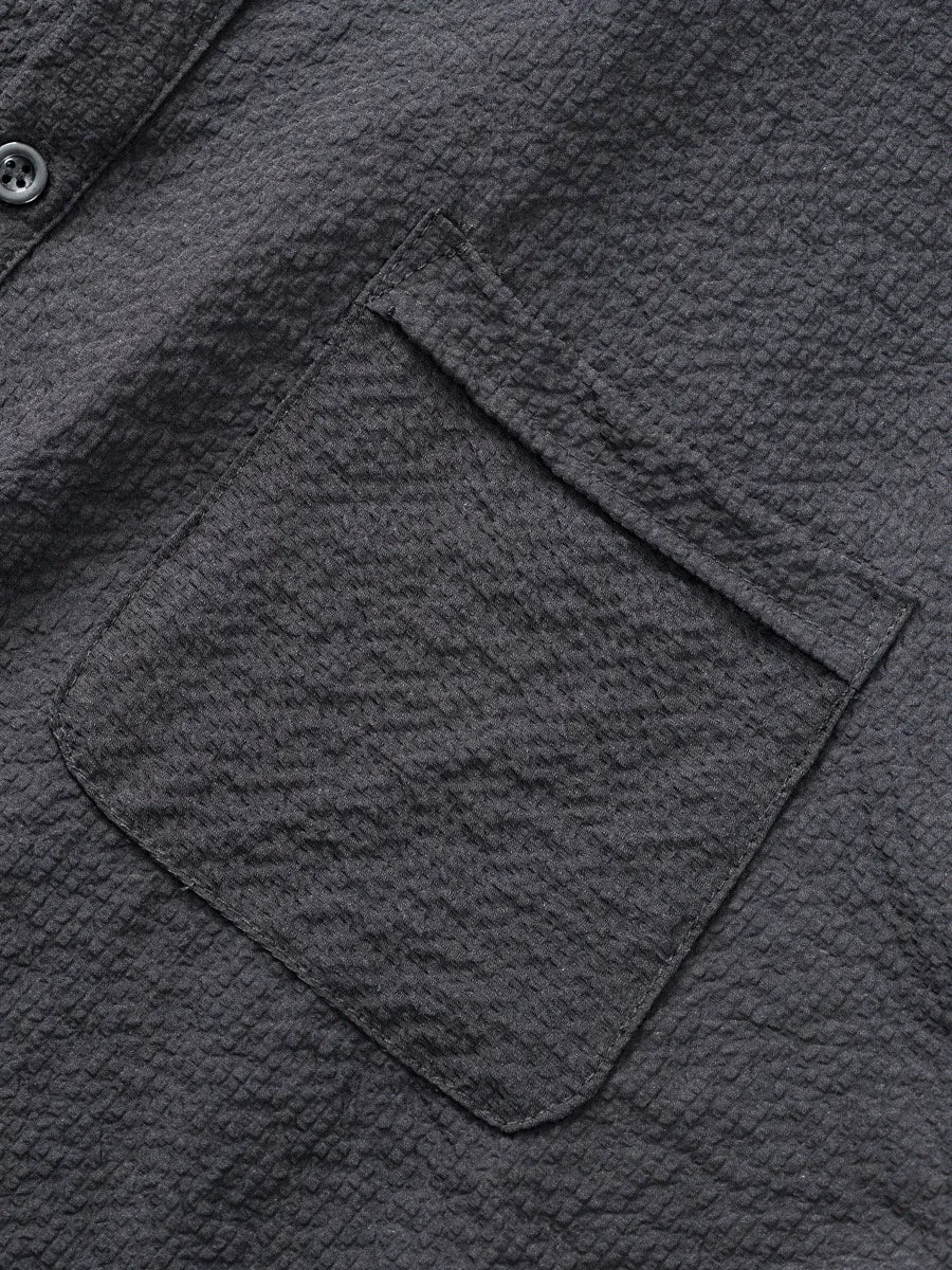 Langarm-Poloshirt für Herren mit Reverskragen – dünnes, vielseitiges Oberteil für Business und Freizeit in Uni-Farben, ideal für den Frühling und Herbst