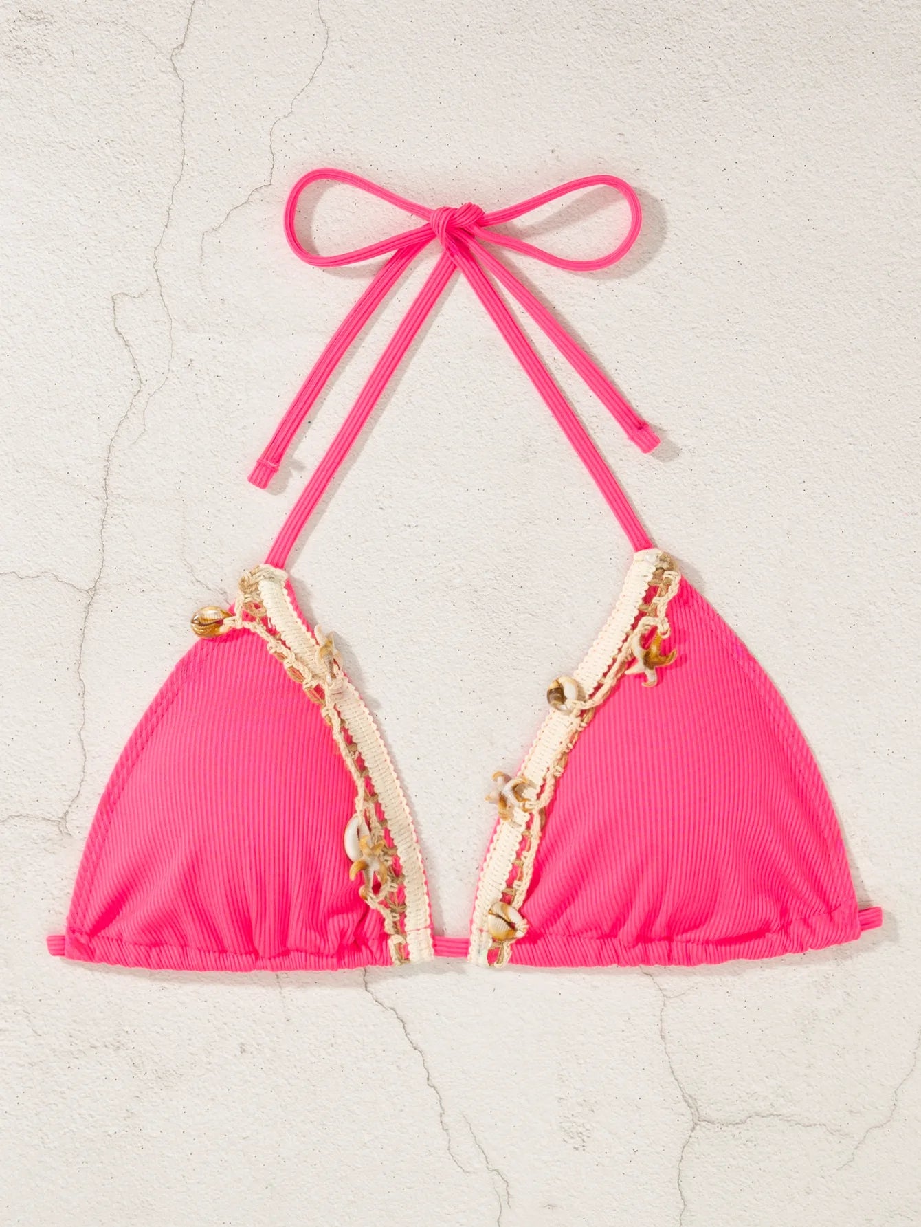 Gestreifter Push-up-Bikini für Damen – Sexy Badeanzug im brasilianischen Stil für Strand und Pool