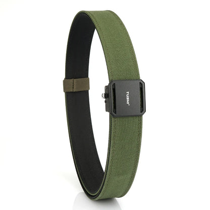 Herren-Taktischer Gürtel aus Nylon mit Zinklegierung-Schnalle und Schnellverschluss für Outdoor-Einsatz
