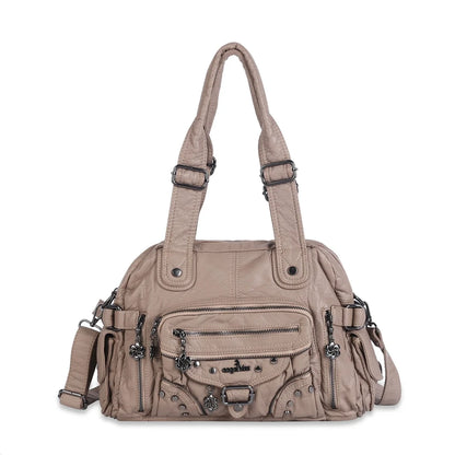 Damen-Handtasche Großes Fassungsvermögen Mit Top-Handle Stil Und Weiche Verarbeitung