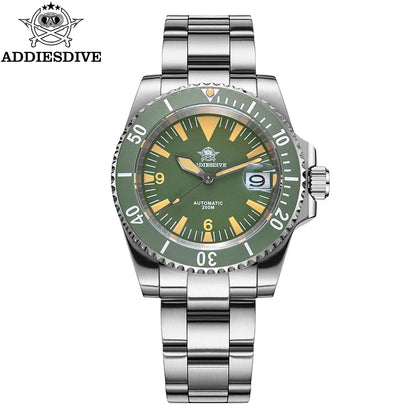Herren-Taucheruhr mit Keramiklünette und NH35A-Automatikwerk