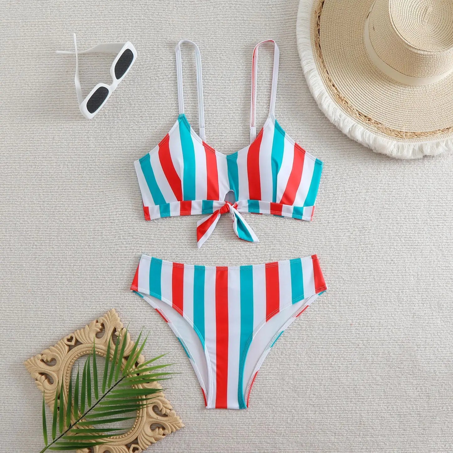 Sexy Brazilian Bikini-Set für Damen – Perfekt als Strand- und Badebekleidung