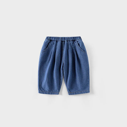 Kinder Casual Hosen aus Denim in Blau für Jungen im Herbst