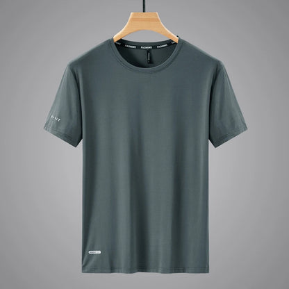 Herren Sport-T-Shirt aus Polyester mit kurzem Arm für lässigen Sommerlook