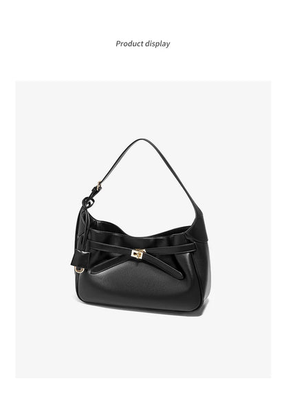 Damen Schultertasche aus Kunstleder mit großer Kapazität