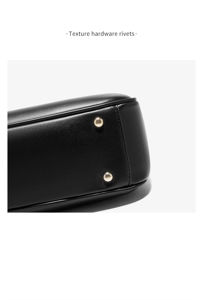Damen Schultertasche aus Kunstleder mit großer Kapazität