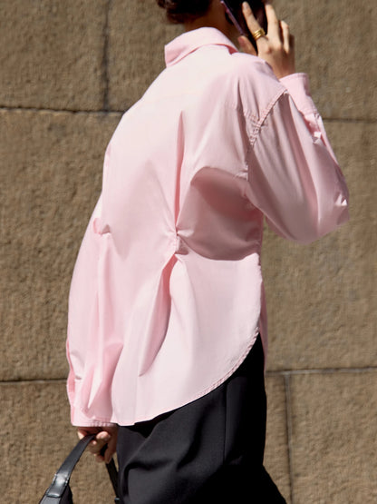 Zweiteiliges Plus-Size-Set mit kühlendem Mesh-Design – lockeres T-Shirt für Büro und Freizeit im minimalistischen Chic