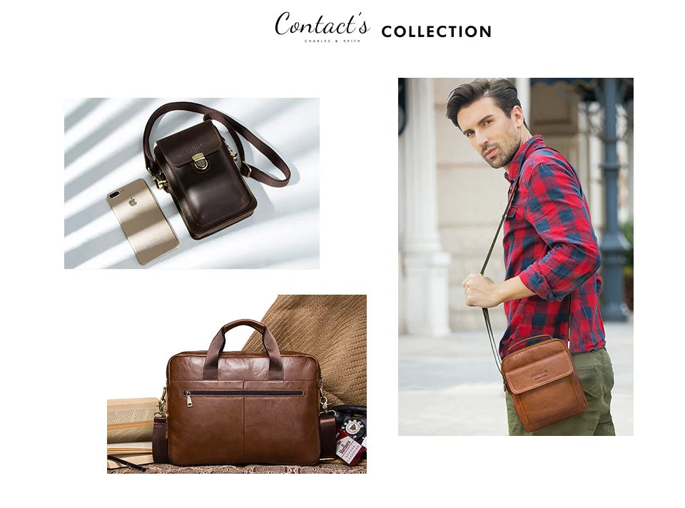Herren Echtleder Geldbörse Vintage Trifold Kurzgeldbörse Kartenhalter Reisepass