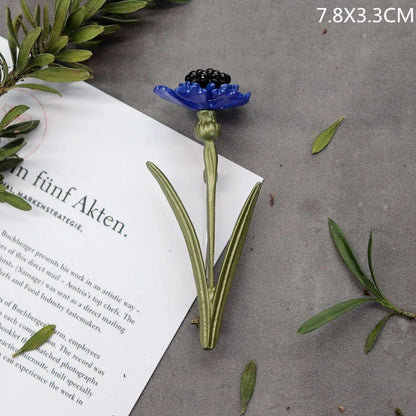 Brosche Pflanze Perle Handgemacht Retro Corsage Damen Mantel