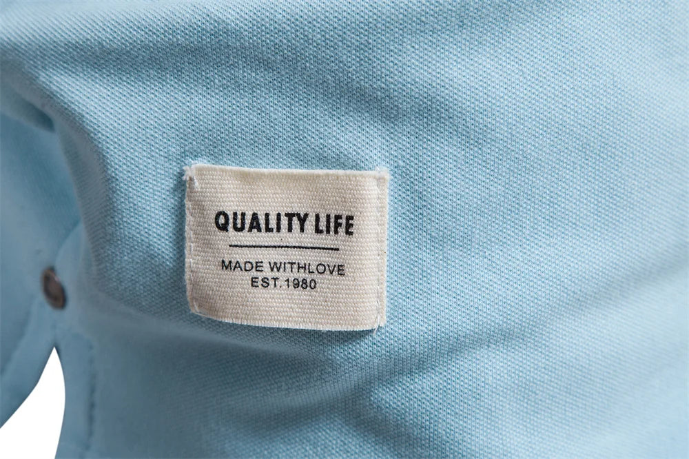 Herren Polo Shirts aus Baumwolle mit hochwertiger Stickerei für den Sommer