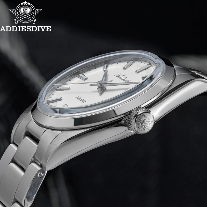 Herren-Sportuhr 36 mm mit Bubble-Glas und BGW9-Leuchtwerk