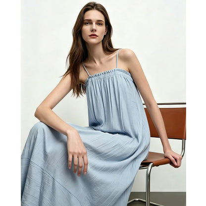 Stylisches Damenkleid Mit Rüschen Elegant Leicht Für Urlaub