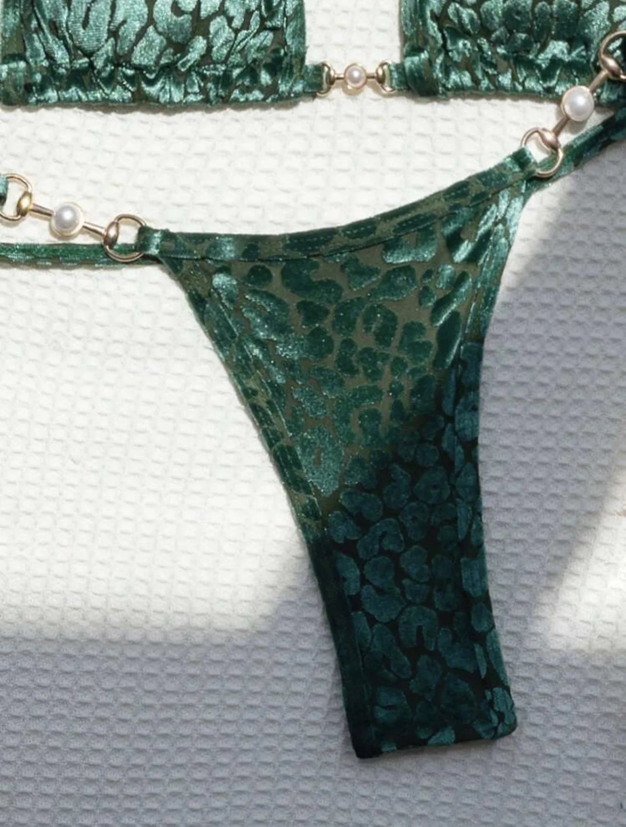 Blumiger, sexy Bikini-Set für Damen – ideal für Strand und Pool