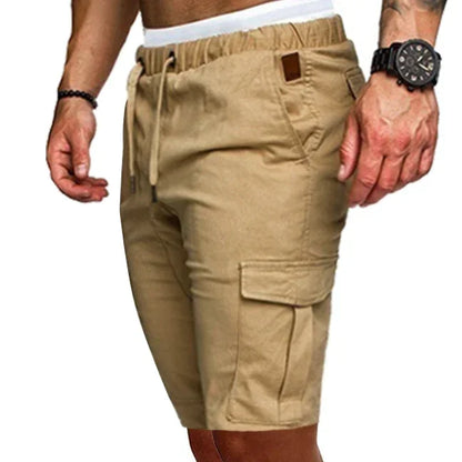 Lässige Herren-Shorts in Übergröße mit mehreren Taschen und lockerem Schnitt – ideal für die Arbeit