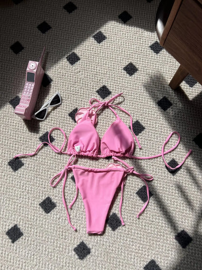 Sexy Bikini-Set für Damen mit Push-up-Effekt – Perfekt für Strand und Pool