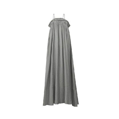 Stylisches Damenkleid Mit Rüschen Elegant Leicht Für Urlaub