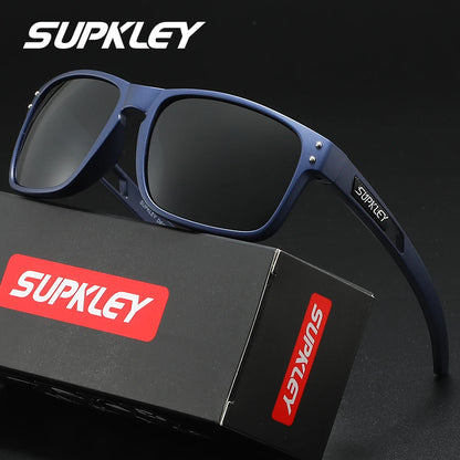 Sonnenbrille Sport quadratisch UV400 polarisiert winddicht Herren