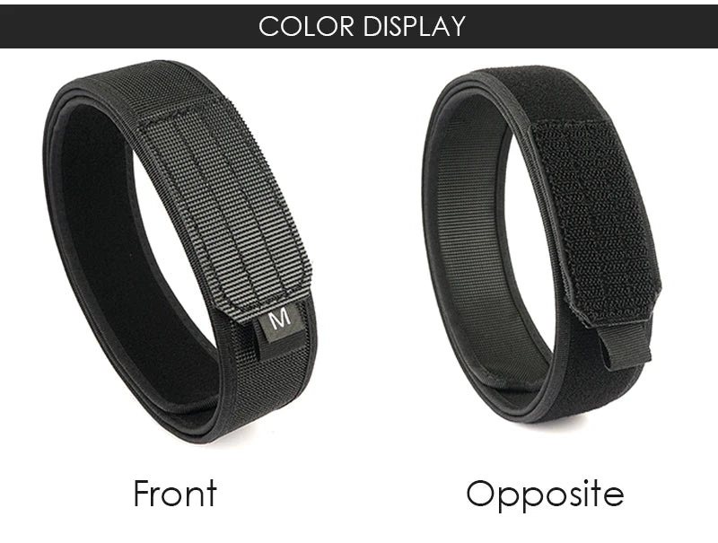 VATLY Ultra-dünner Tactical Innengürtel Nylon Metallfrei Reise Unisex