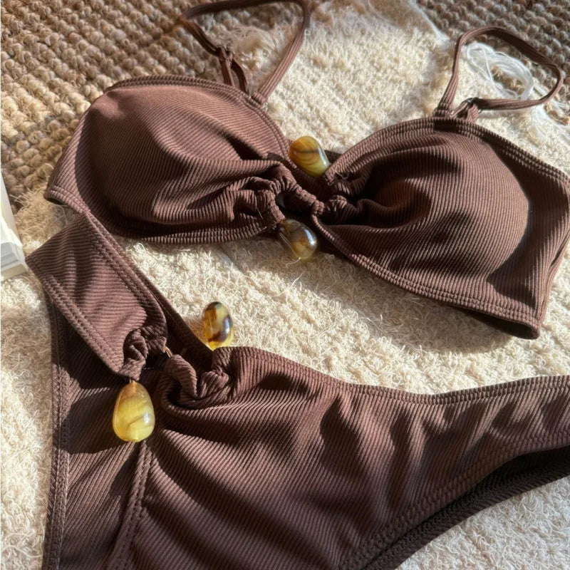 Sexy Push-Up-Bikini-Set für Damen – ideal für Strand und Pool