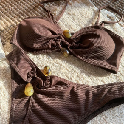 Sexy Push-Up-Bikini-Set für Damen – ideal für Strand und Pool