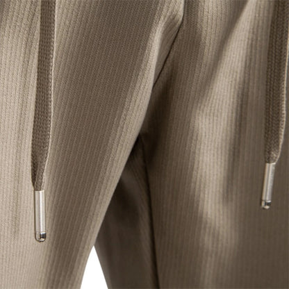 Warme Herren Winterhose Winddicht Fleece Elastischer Bund