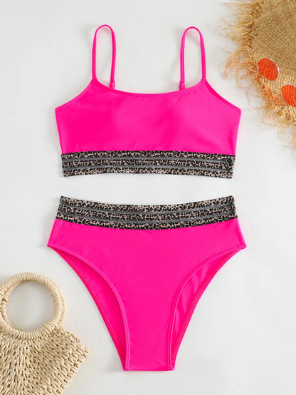 Silberner Push-Up-Bikini mit Strasssteinen – Sexy Badeanzug für Damen am Strand oder Pool