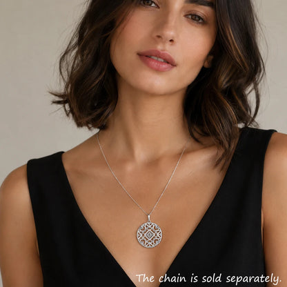 Damen-Anhänger Afrika Ornamente Glam aus Sterlingsilber