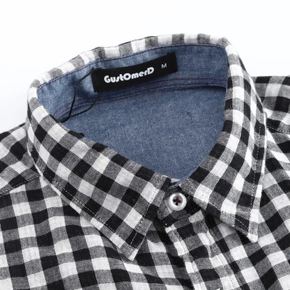 Herren Langarm Hohe qualität Designer Shirt Front Patch Brust Tasche Schlanke Taste-down Kragen Dicke Arbeit Shirts männer Kleidung
