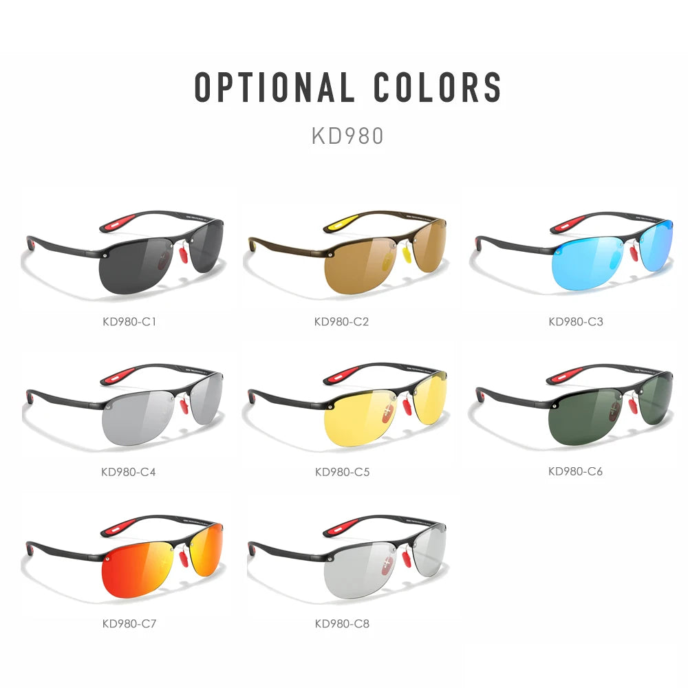 Sonnenbrille Sport TR90 ultraleicht polarisiert 63mm Herren