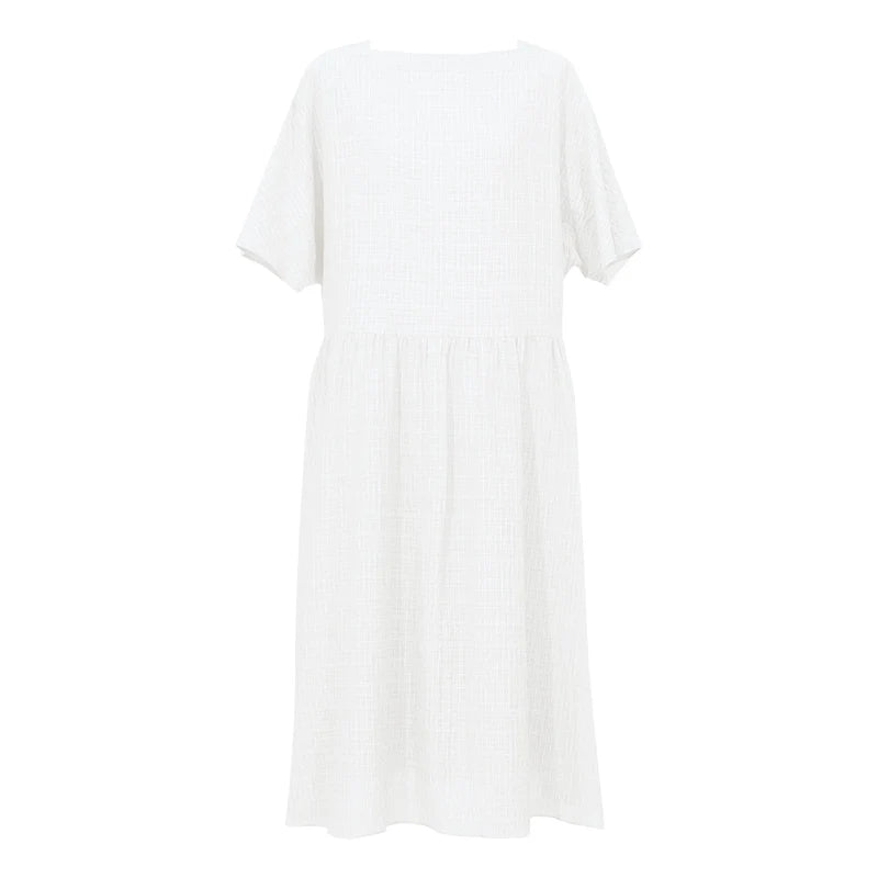 Leichtes Sommer Damenkleid Karomuster A Schnitt Urlaubsvibe Für Damen
