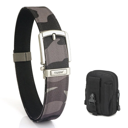 VATLY Rigid Tactical Gürtel Herren Nylon Metall-Schnalle Duty Casual