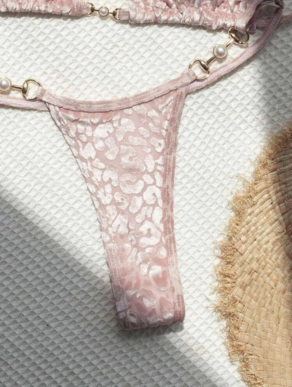 Blumiger, sexy Bikini-Set für Damen – ideal für Strand und Pool