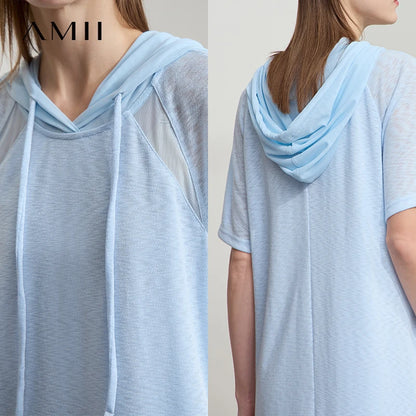 Premium Strickkleid Business Dame Bequem Sommer Leicht Knitterarm