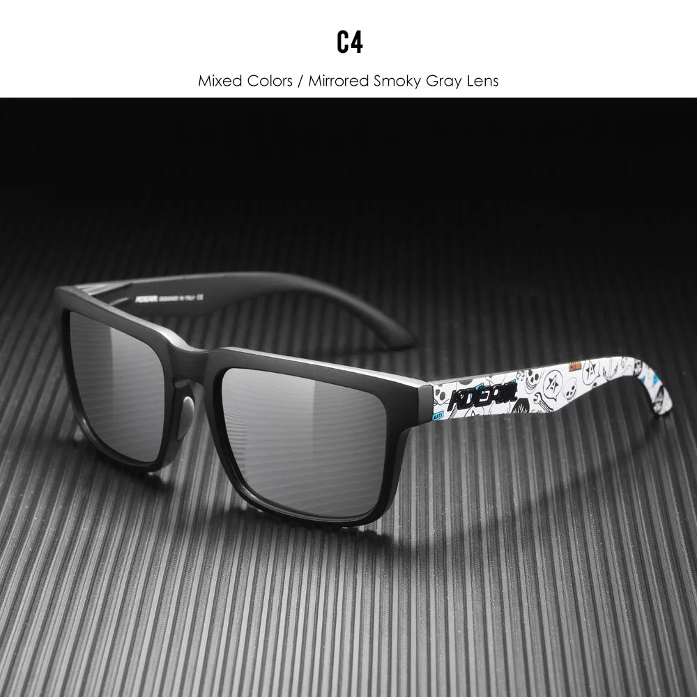 Sonnenbrille übergroß quadratisch polarisiert 64mm Angeln Herren