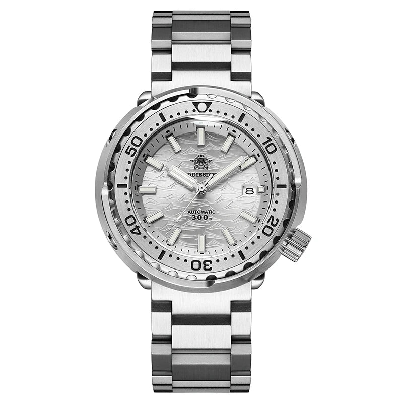 Herren-Taucheruhr mit 300 m Wasserdichtigkeit und NH35A-Automatikwerk