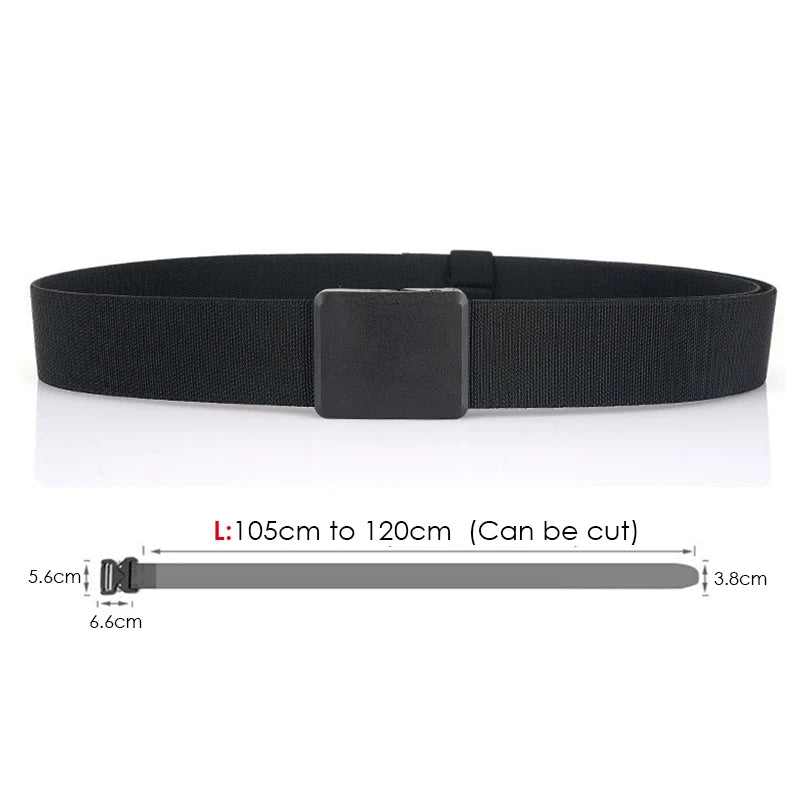Unisex Elastischer Gürtel für Outdoor Aktivitäten Leicht Flexibel zum Wandern und Angeln Metallfrei