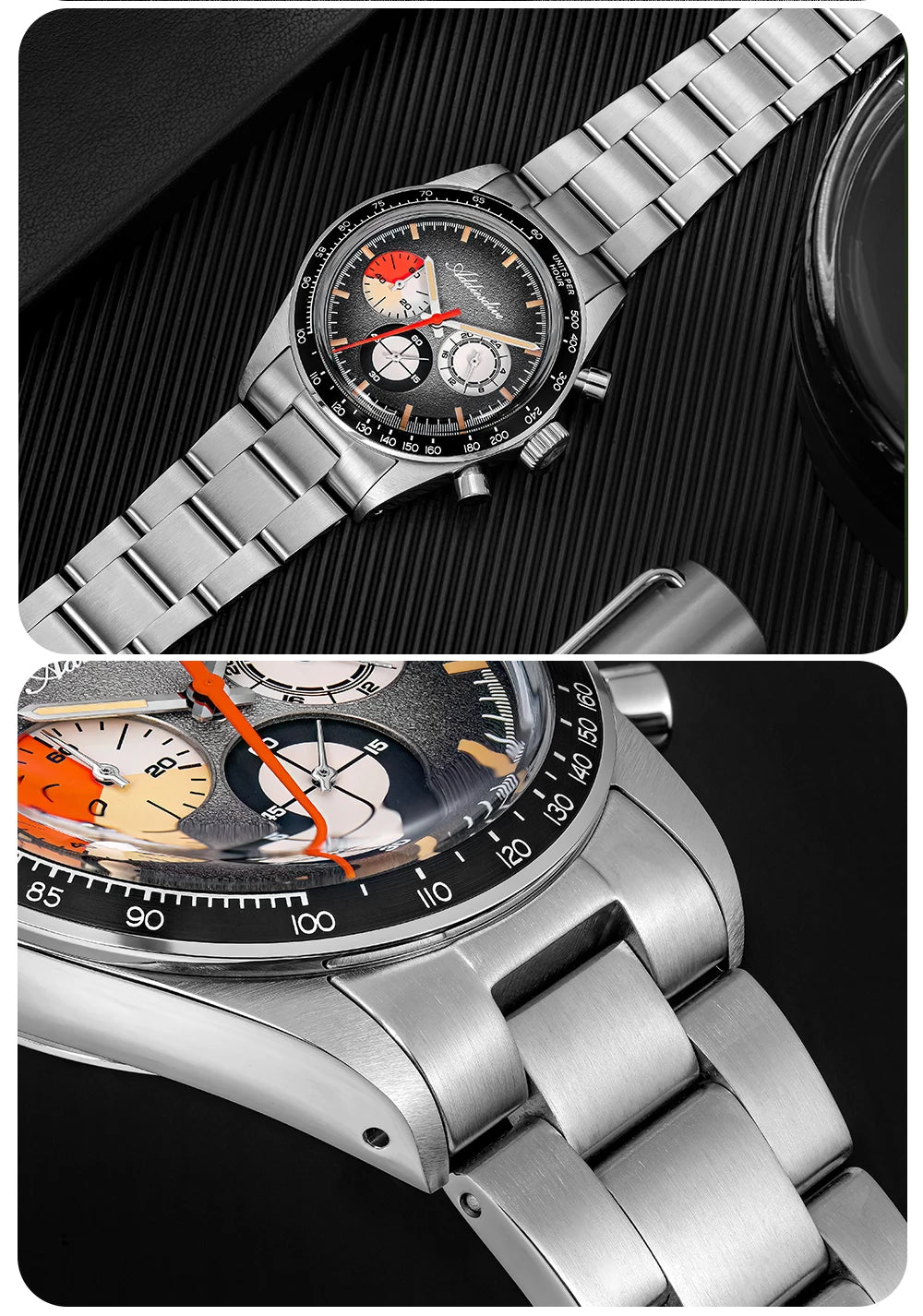 Herren-Chronograph mit OS20-Werk und Retrodesign