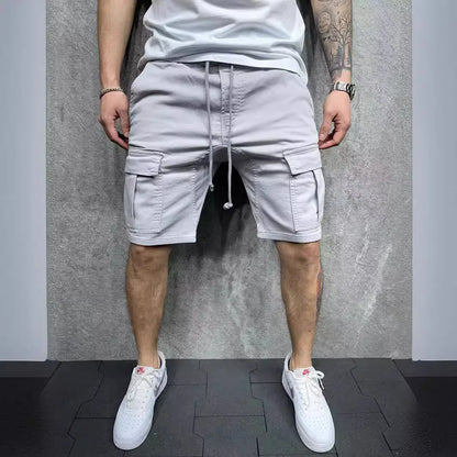 Sommerliche Herren-Shorts mit mehreren Taschen – lockerer Schnitt für Outdoor und Freizeit