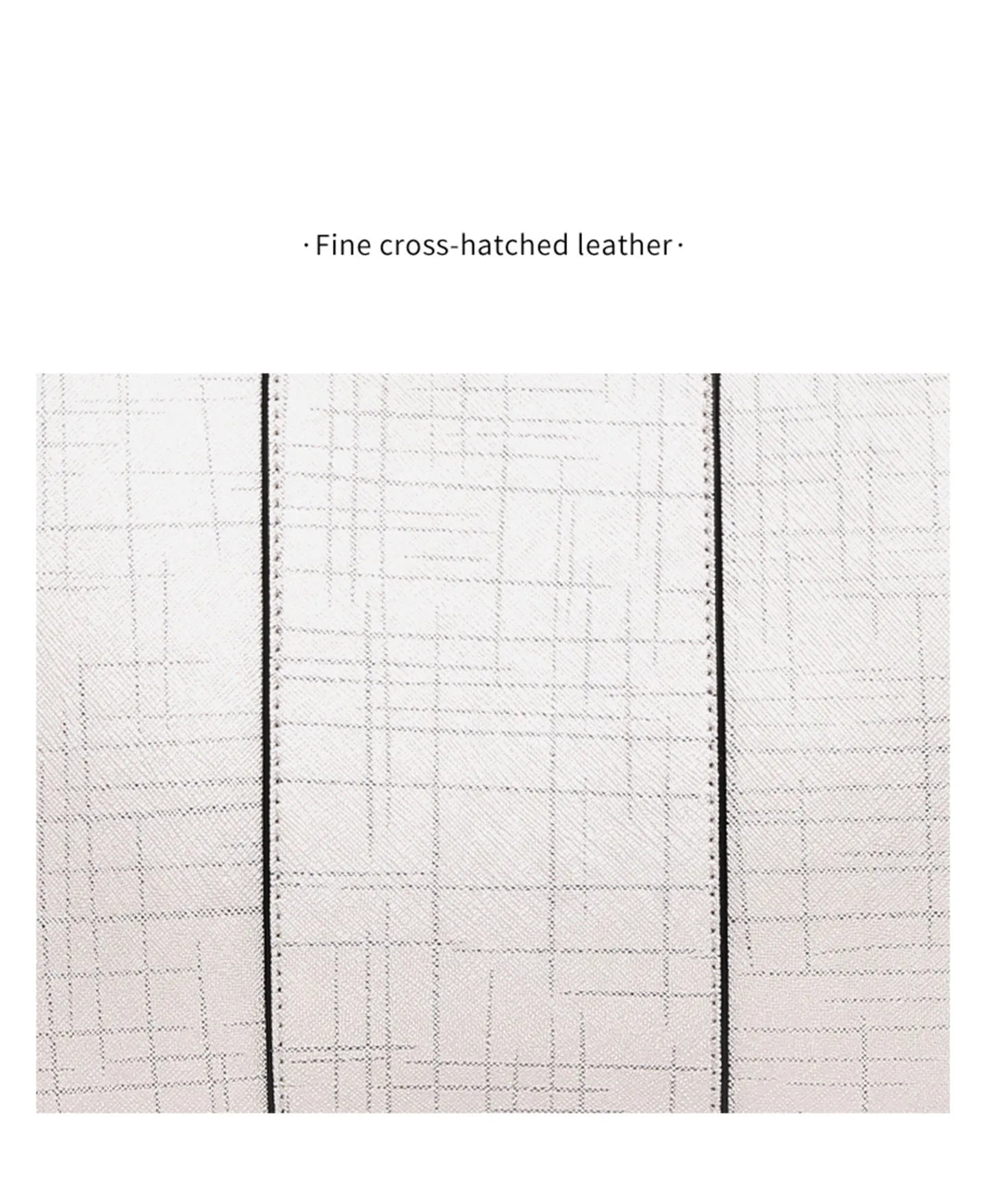Damen Schultertasche aus Leder im Saffiano Luxusdesign Große Kapazität für Arbeit