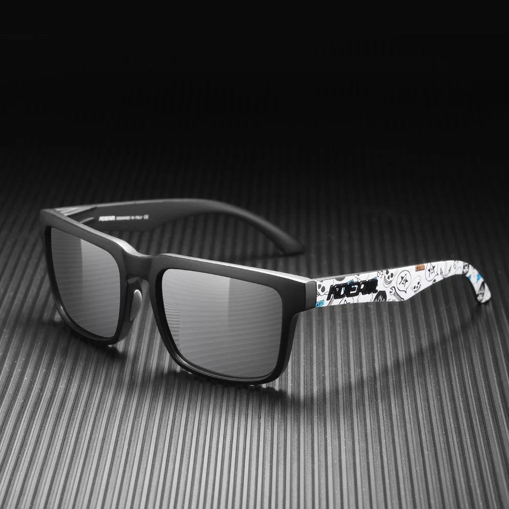 Sonnenbrille übergroß quadratisch polarisiert 64mm Angeln Herren