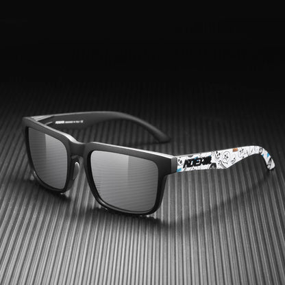 Sonnenbrille übergroß quadratisch polarisiert 64mm Angeln Herren